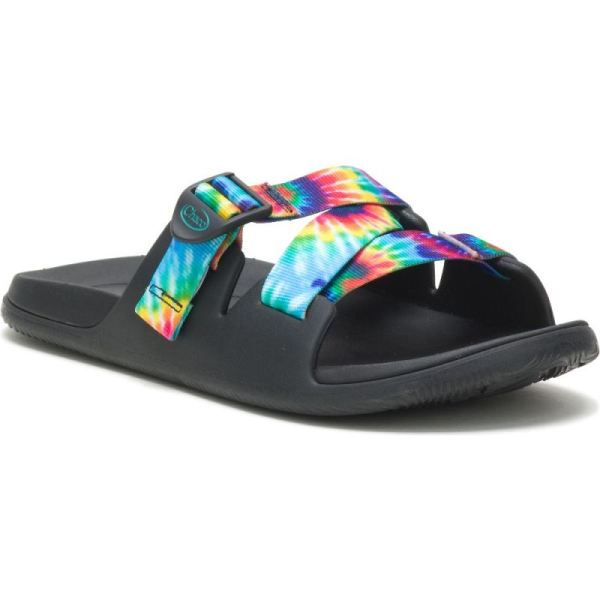 Chacos - Men's Chillos Slide - Dark Tie Dye