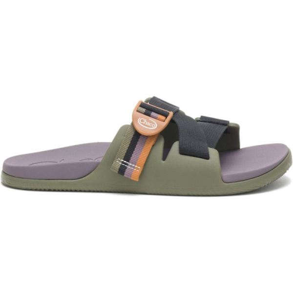 Chacos - Women's Chillos Slide - Patchwork Moss