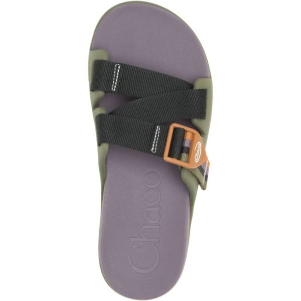 Chacos - Women's Chillos Slide - Patchwork Moss