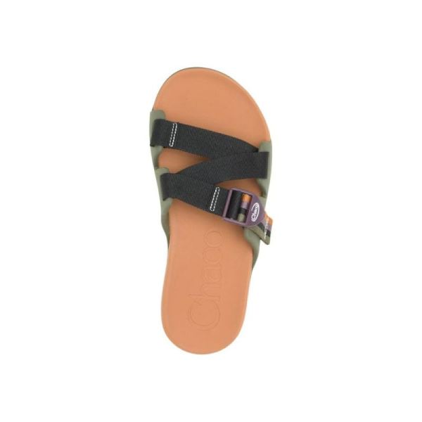 Chacos - Men's Chillos Slide - Patchwork Moss