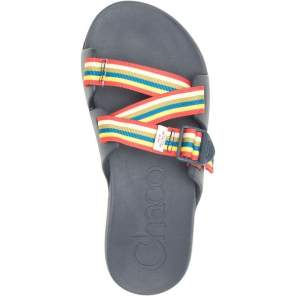 Chacos - Men's Chaco x New Belgium Chillos Slide USA - Wild Ride Amber