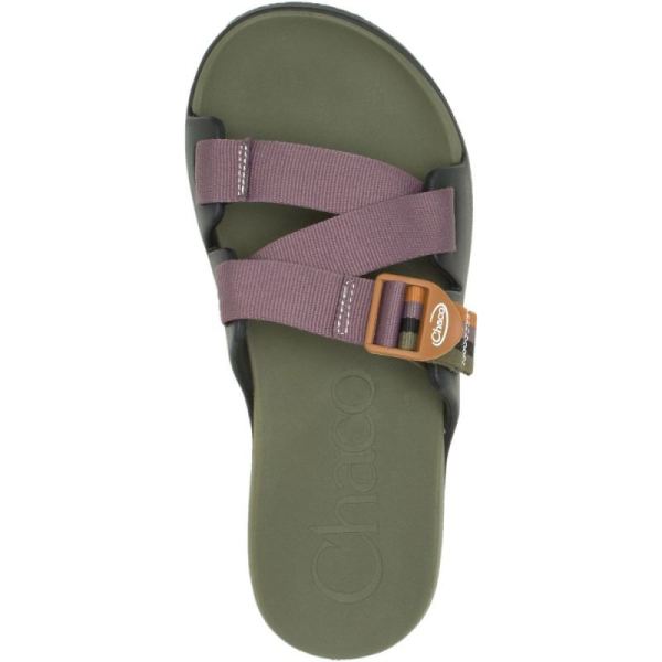 Chacos - Men's Chillos Slide - Patchwork Black Olive