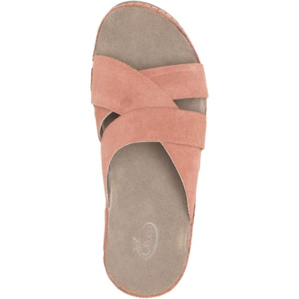 Chacos - Women's Wayfarer Slide Suede - Suede Clay