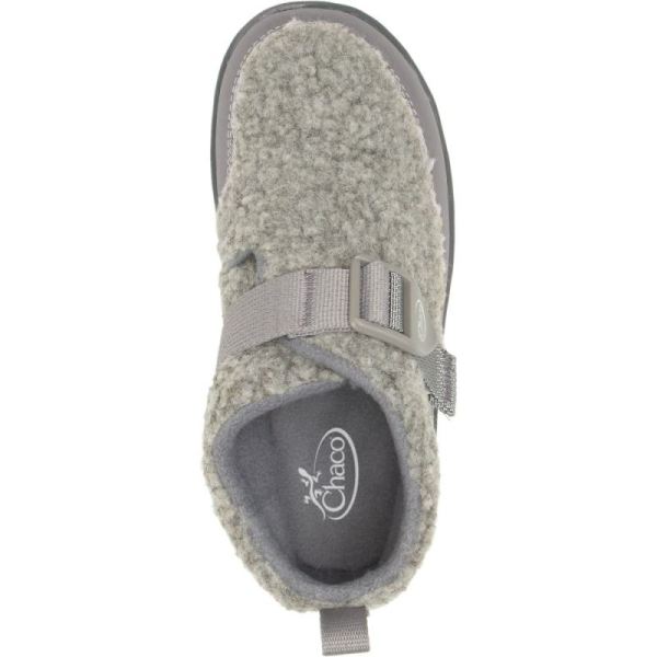 Chacos - Kid's Big Kid Ramble Fluff Kids - Light Grey