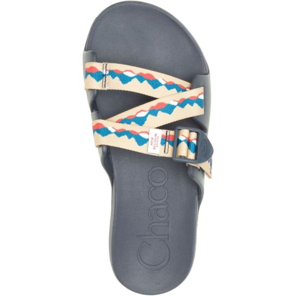 Chacos - Men's Chaco x New Belgium Chillos Slide USA - Wild Mountain Taupe