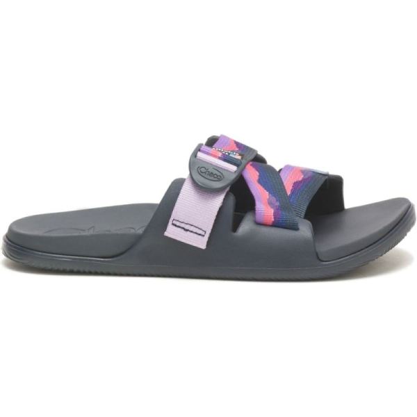 Chacos - Women's Chaco x Thomas Rhett Chillos Slide USA - Pink Sunset