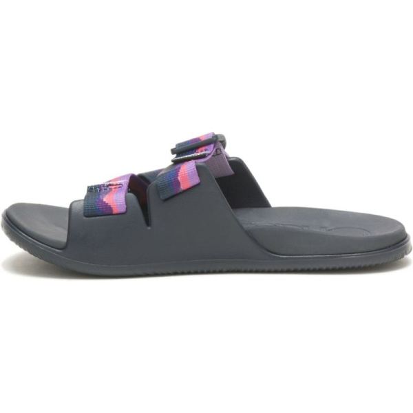 Chacos - Women's Chaco x Thomas Rhett Chillos Slide USA - Pink Sunset