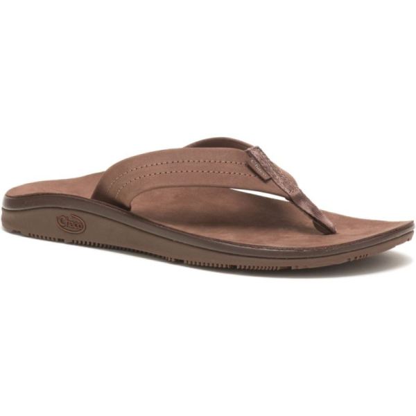 Chacos - Women's Classic Leather Flip - Dark Brown