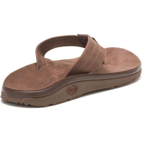 Chacos - Women's Classic Leather Flip - Dark Brown