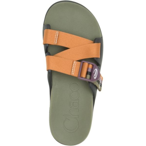 Chacos - Women's Chillos Slide - Patchwork Black Olive