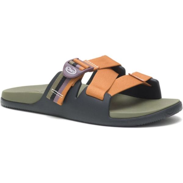 Chacos - Women's Chillos Slide - Patchwork Black Olive