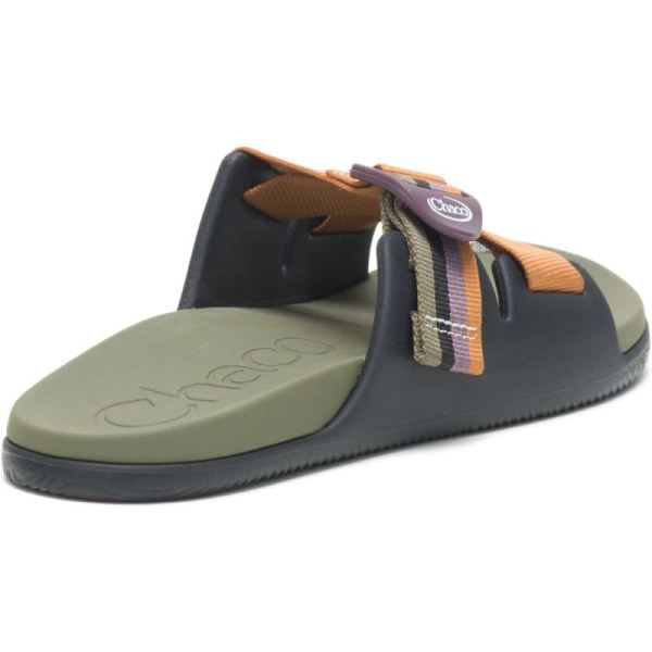 Chacos - Women's Chillos Slide - Patchwork Black Olive