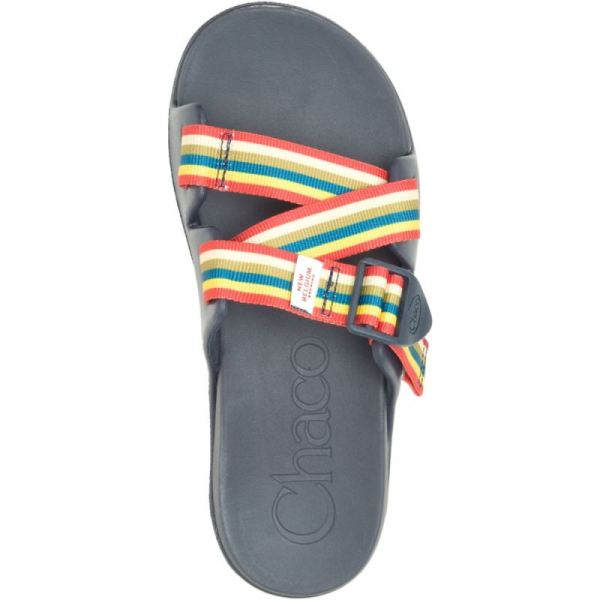 Chacos - Women's Chaco x New Belgium Chillos Slide USA - Wild Ride Amber