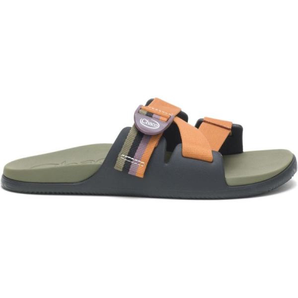 Chacos - Women's Chillos Slide - Patchwork Black Olive