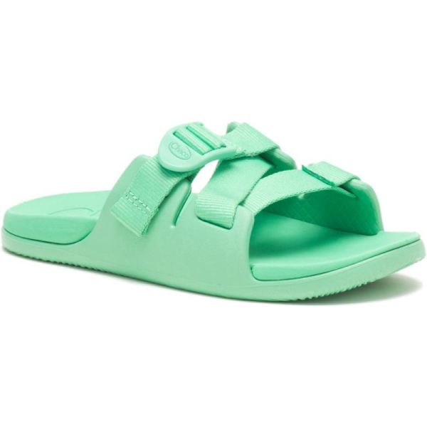 Chacos - Kid's Big Kid Chillos Slide - Jade