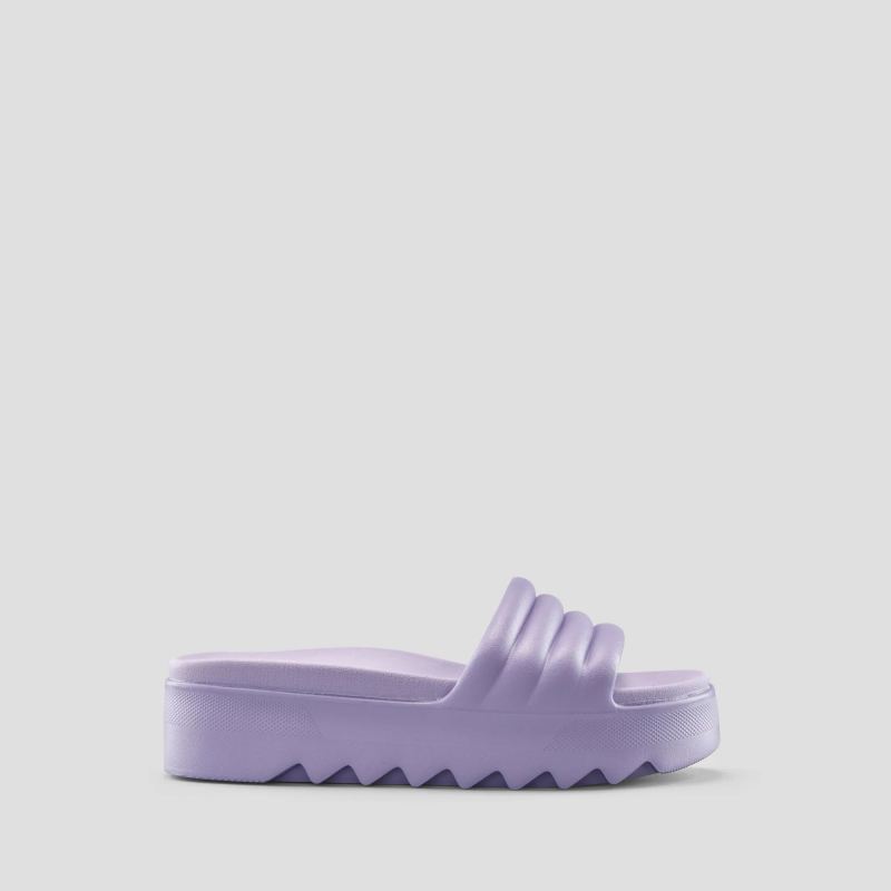 Cougar Women's Pool Party Molded EVA Water-Friendly Slide-Lavender