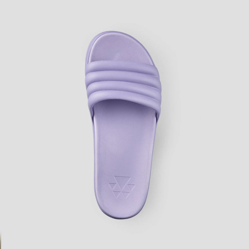 Cougar Women's Pool Party Molded EVA Water-Friendly Slide-Lavender