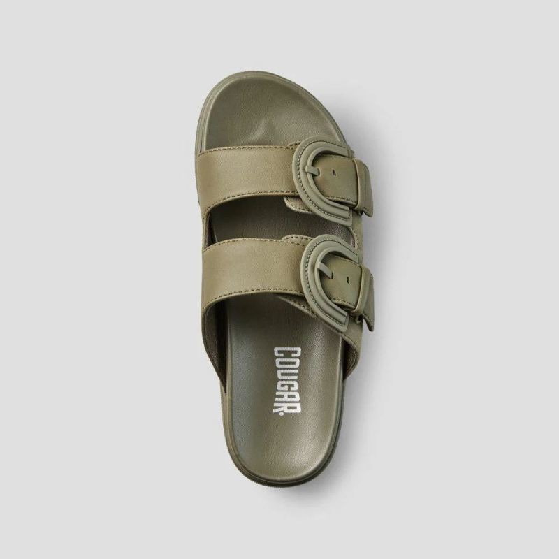 Cougar Women's Pepa Suede Water-Repellent Sandal-Olive