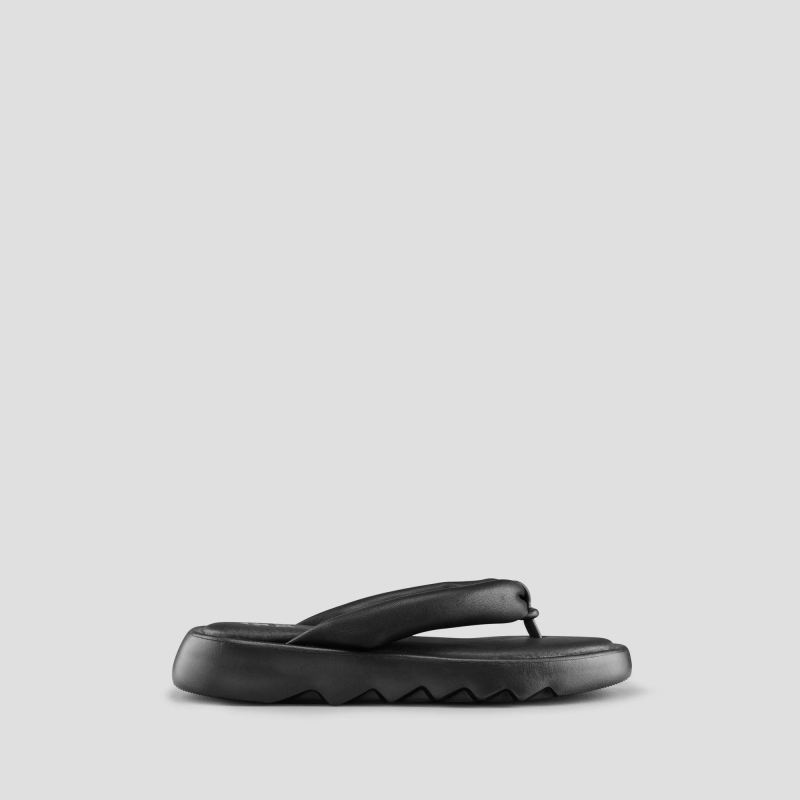 Cougar Women's Jasmine Leather Water-Repellent Sandal-Black