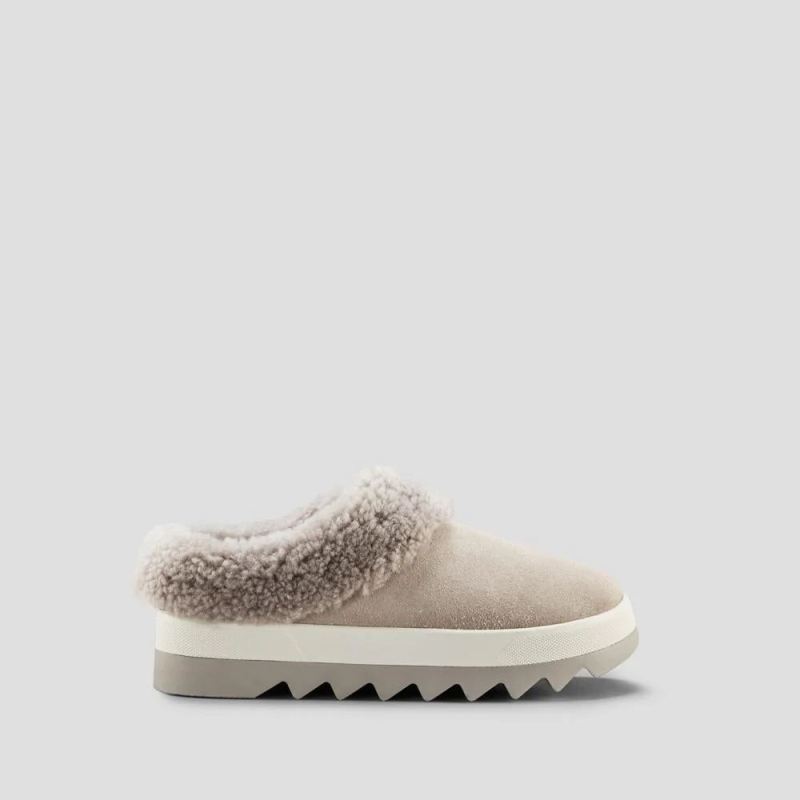 Cougar Women's Petra Shearling Mule-Mushroom