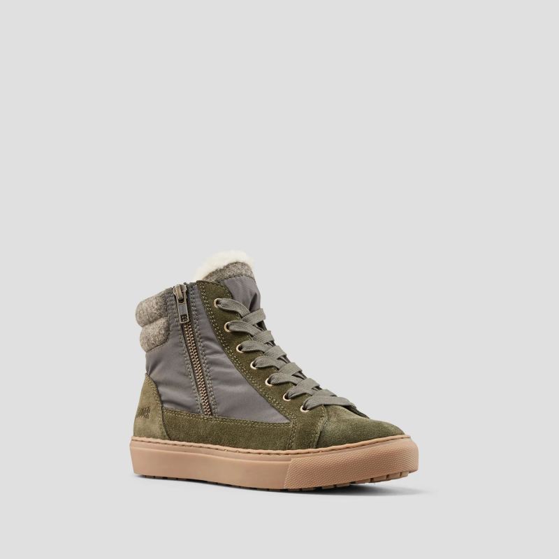 Cougar Women's Dax Nylon Waterproof Winter Sneaker-Olive