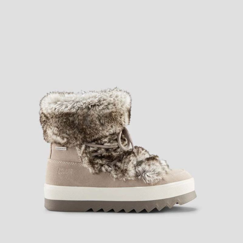 Cougar Women's Vanity Suede Winter Boot-Mushroom