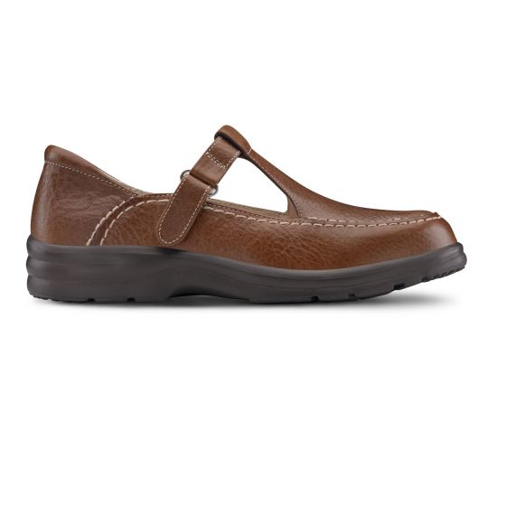 Quick Ship Dr. Comfort Lu Lu Women's Shoe | Chestnut