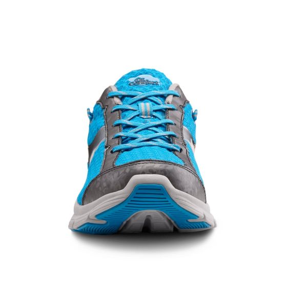 Quick Ship Dr. Comfort Meghan Women's Athletic Shoe | Turquoise