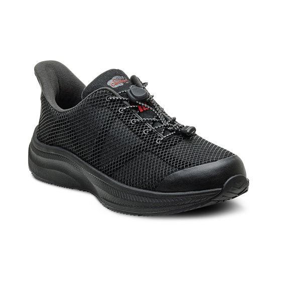 Quick Ship Dr. Comfort Jay Men's Hands-Free Shoe | Black
