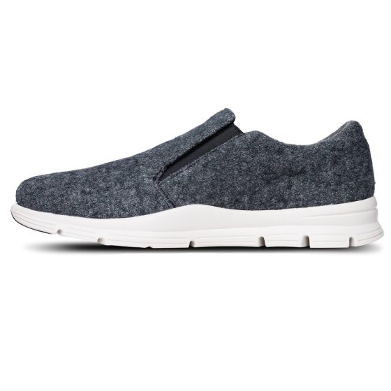 Quick Ship Dr. Comfort Liam Men's - Athletic Casual Wool Shoe | Grey