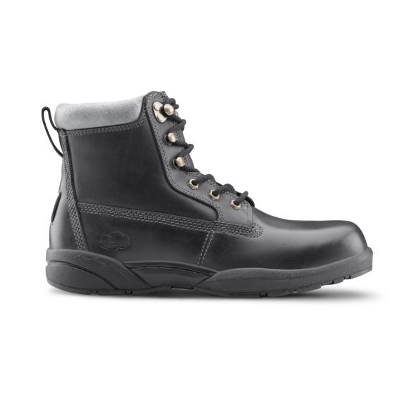 Quick Ship Dr. Comfort Protector Men's Boots | Black