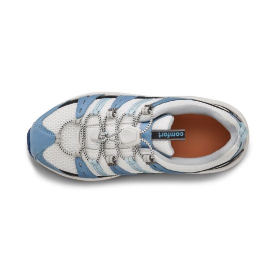 Quick Ship Dr. Comfort Refresh X Women's Double Depth Shoe | Blue