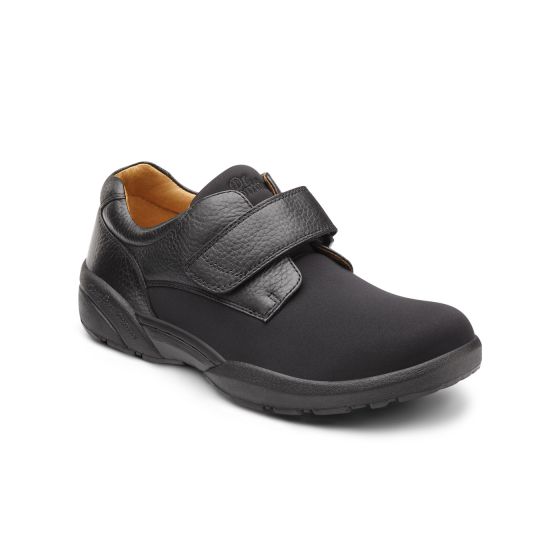 Quick Ship Dr. Comfort Brian Men's Casual Shoe | Black