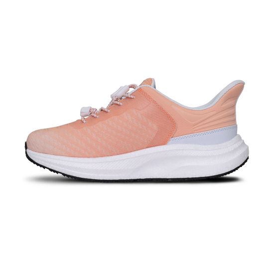 Quick Ship Dr. Comfort Joy Women's Hands-Free Shoe | Coral