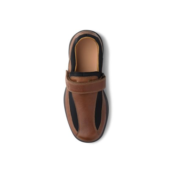 Quick Ship Dr. Comfort Douglas Men's Casual Shoe | Chestnut