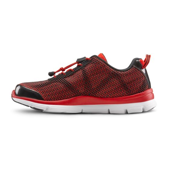 Quick Ship Dr. Comfort Jason Men's Athletic Shoe | Red