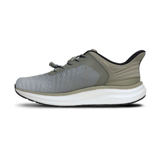 Quick Ship Dr. Comfort Don Men's Hands-Free Shoe | Green