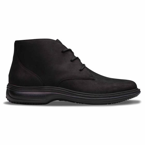 Quick Ship Dr. Comfort Ruk Men's Chukka Boot | Black