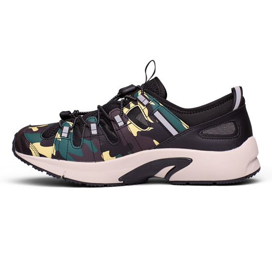 Quick Ship Dr. Comfort Polo Men's Athletic Shoe | Camo