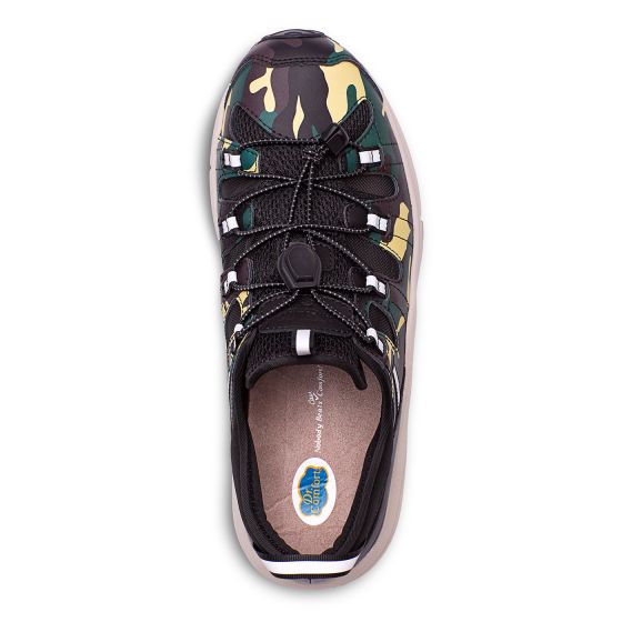 Quick Ship Dr. Comfort Polo Men's Athletic Shoe | Camo