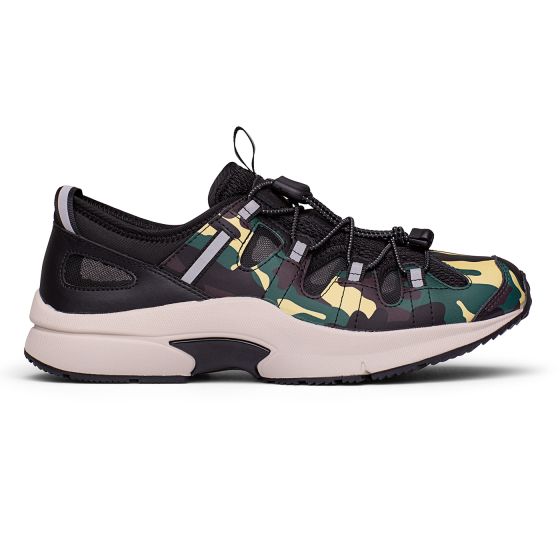 Quick Ship Dr. Comfort Polo Men's Athletic Shoe | Camo