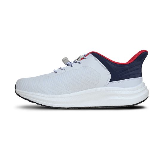 Quick Ship Dr. Comfort Don Men's Hands-Free Shoe | White