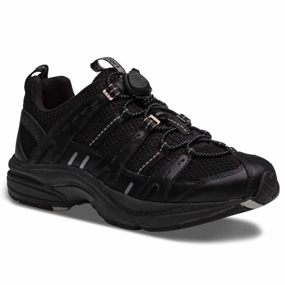Quick Ship Dr. Comfort Refresh Women's Athletic Shoe | Black