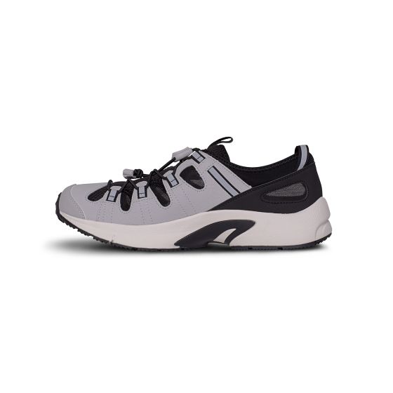 Quick Ship Dr. Comfort Polo Men's Athletic Shoe | Grey