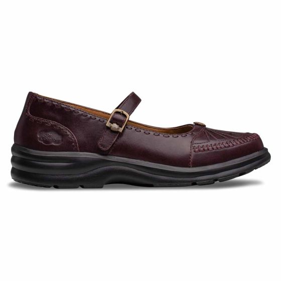 Quick Ship Dr. Comfort Paradise Women's Dress Shoe | Burgndy