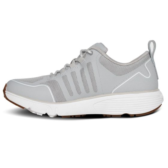 Quick Ship Dr. Comfort Gordon Men's Walking Shoe | Grey