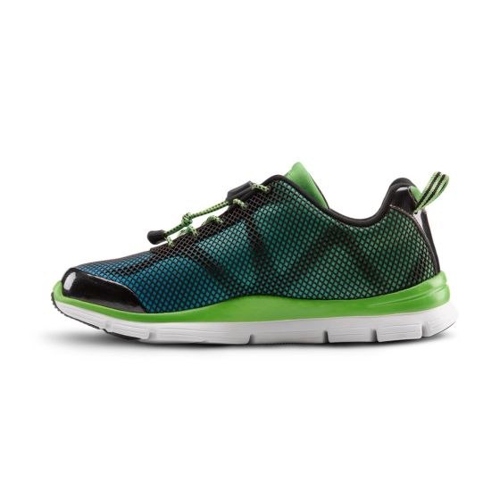 Quick Ship Dr. Comfort Katy Women's Athletic Shoe | Green-turq