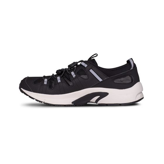 Quick Ship Dr. Comfort Polo Men's Athletic Shoe | Black