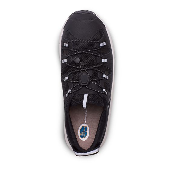 Quick Ship Dr. Comfort Polo Men's Athletic Shoe | Black