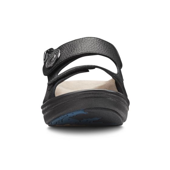 Quick Ship Dr. Comfort Lana Women's Sandals | Black